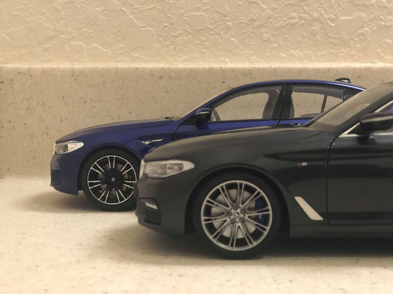 Illustration for article titled Kyosho 1/18 2017 BMW 540i M-Sport (G30): the LaLD review